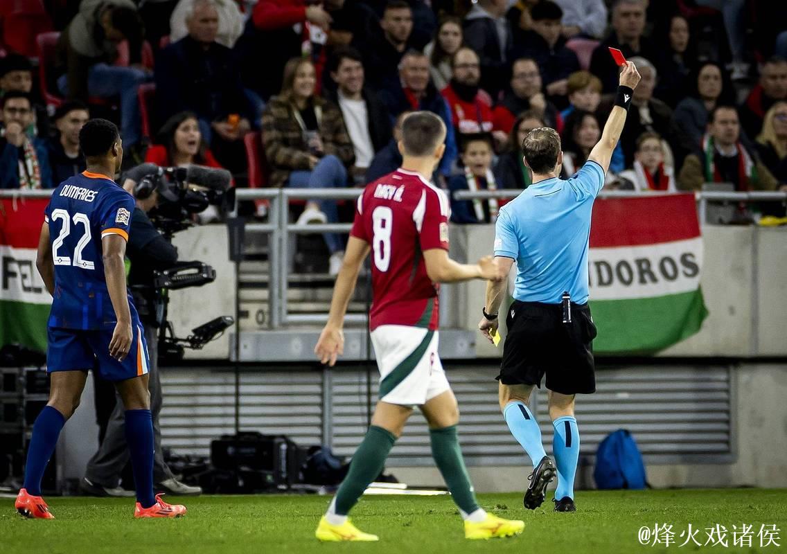 欧国联-范迪克红牌邓弗里斯救主 荷兰1-1匈牙利 欧国联-范迪克红牌邓弗里斯救主 荷兰1-1匈牙利